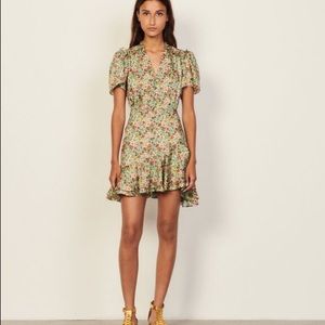 Sandro women's dress Short printed dress